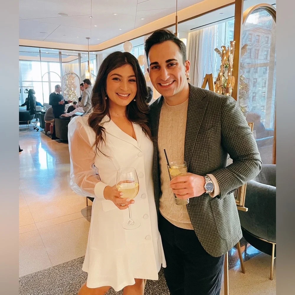 Like new Adelyn Rae dress - organza sleeve size Medium from Nordstrom! - Picture 4 of 4